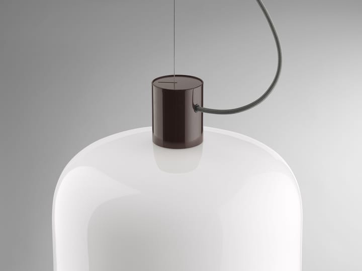 Lámpara colgante Bellhop Glass S1, Cioko Flos
