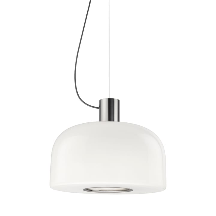 Lámpara colgante Bellhop Glass S2 - Bright aluminum - Flos
