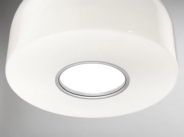 Lámpara colgante Bellhop Glass S2 - Bright aluminum - Flos