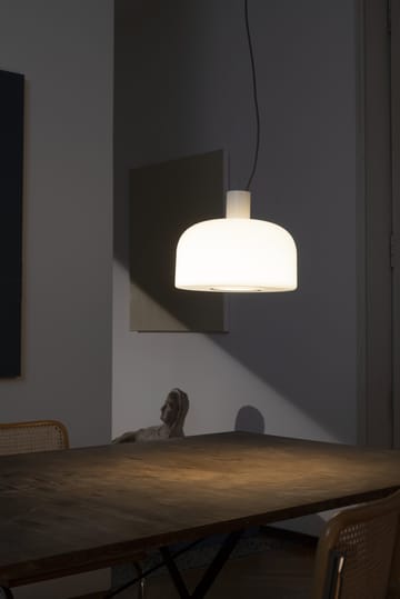 Lámpara colgante Bellhop Glass S2 - Bright aluminum - Flos