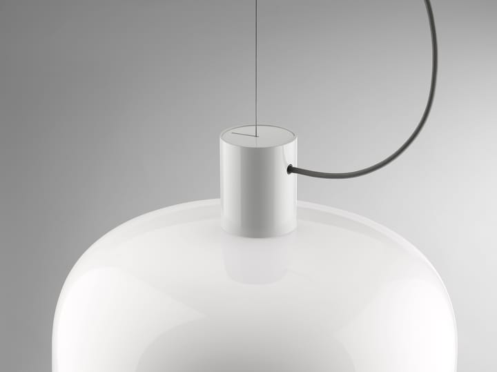 Lámpara colgante Bellhop Glass S2, White Flos