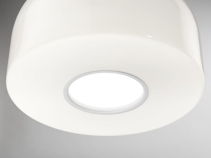 Lámpara colgante Bellhop Glass S2, White Flos