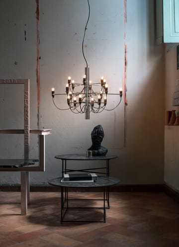 Lámpara de araña 2097 Sarfatti - Cromado 18 lamps - Flos