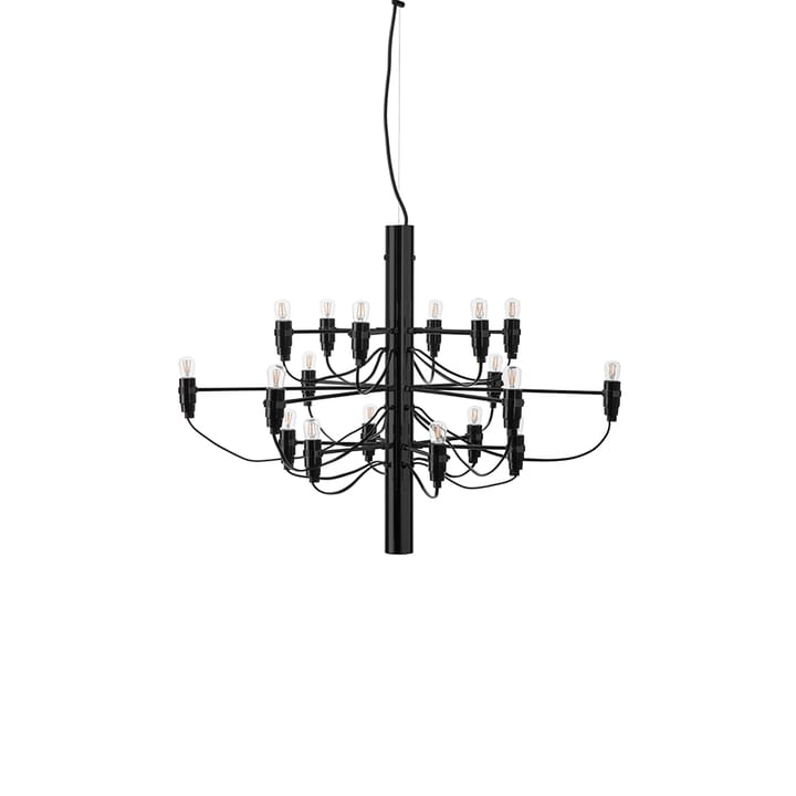Lámpara de araña 2097 Sarfatti LED - Negro Mate 18 lamps - Flos
