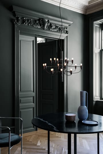 Lámpara de araña 2097 Sarfatti - Negro Mate 18 lamps - Flos