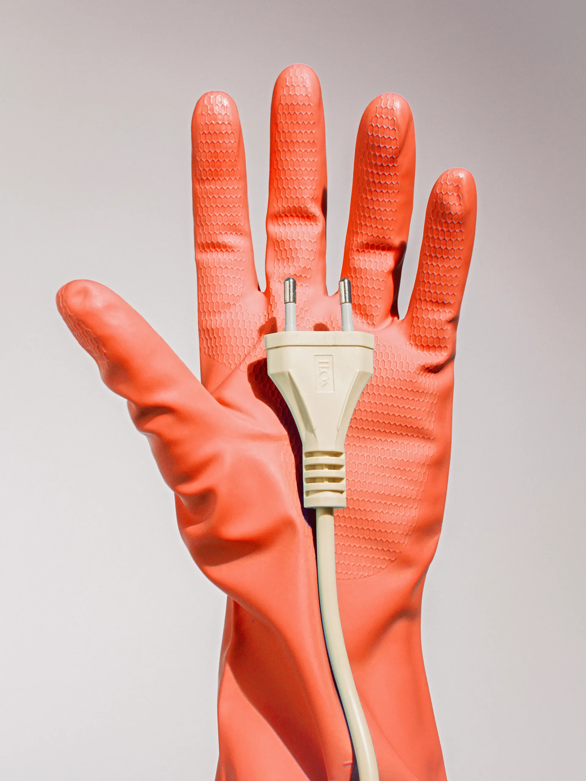 Lámpara de mesa Bilboquet, Linen Flos