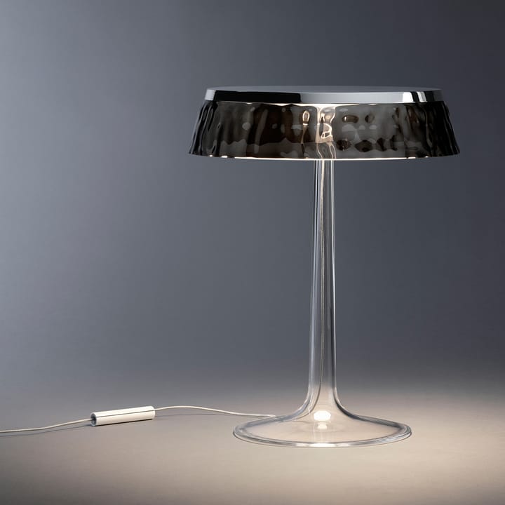 Lámpara de mesa Bon Jour T, Cobre, pantalla de tela suave Flos