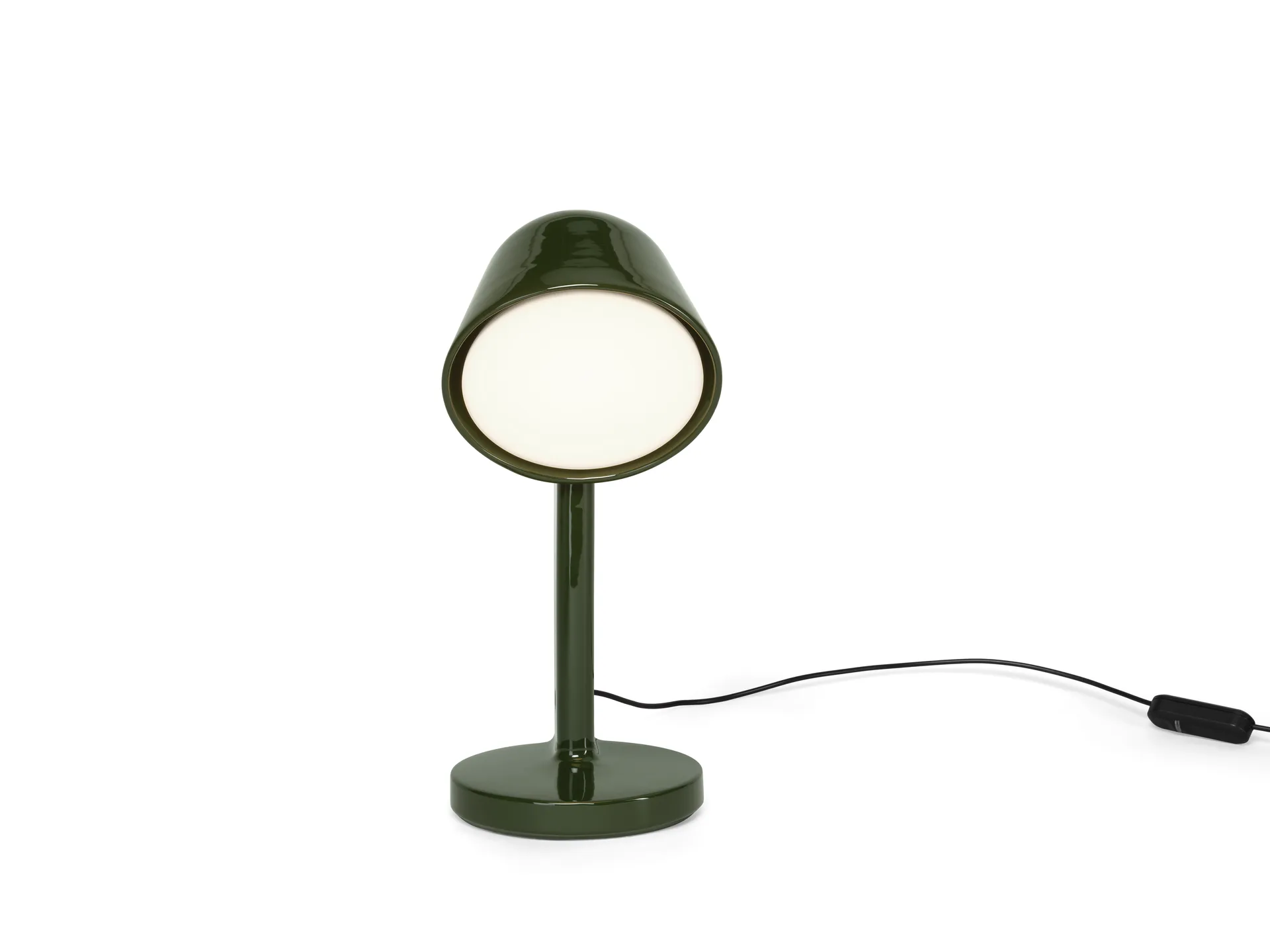 Lámpara de mesa Céramique Down, Moss green Flos