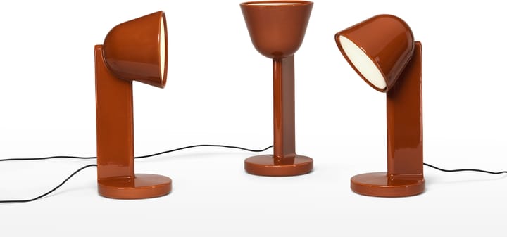 Lámpara de mesa Céramique Side, Rust red Flos