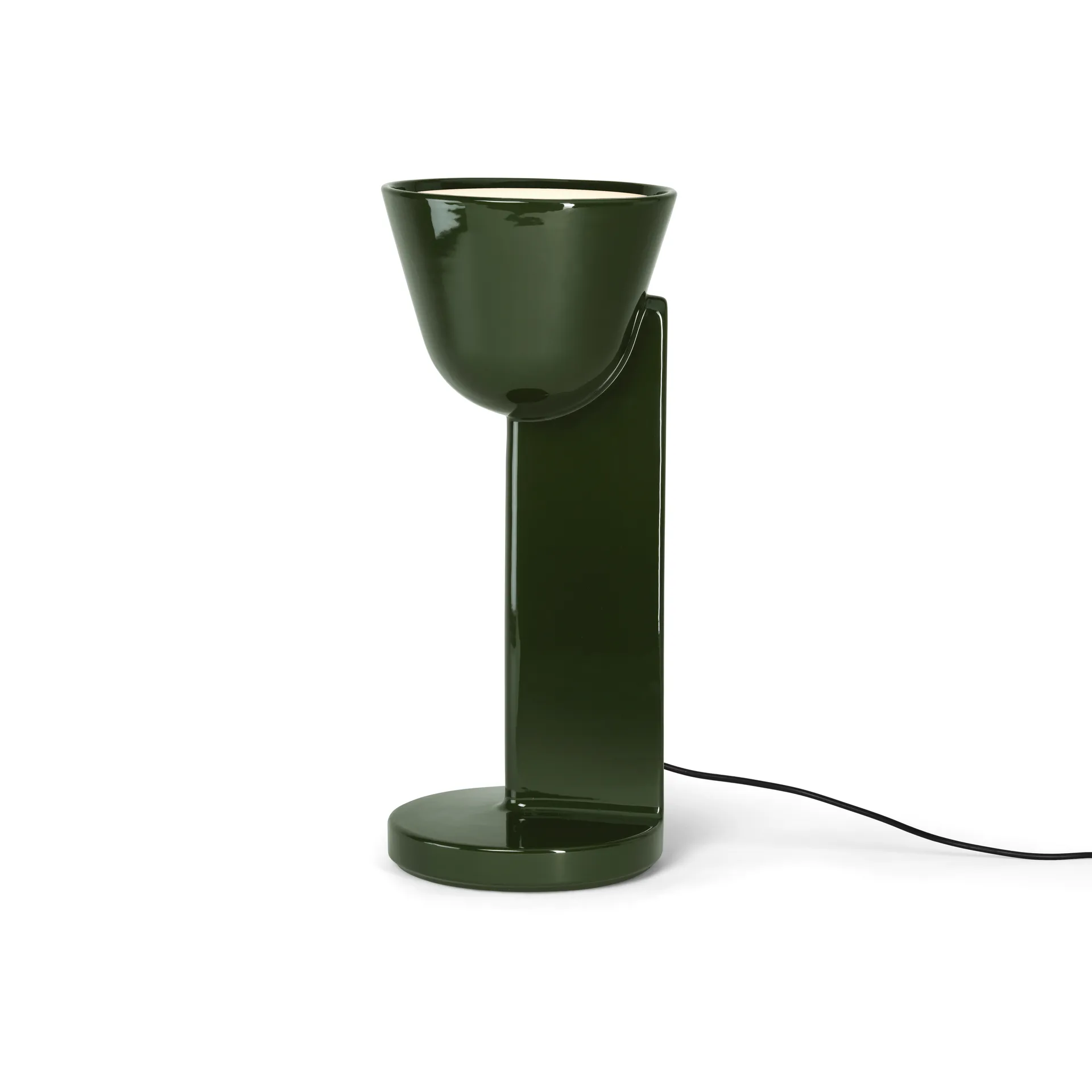 Lámpara de mesa Céramique Up, Moss green Flos