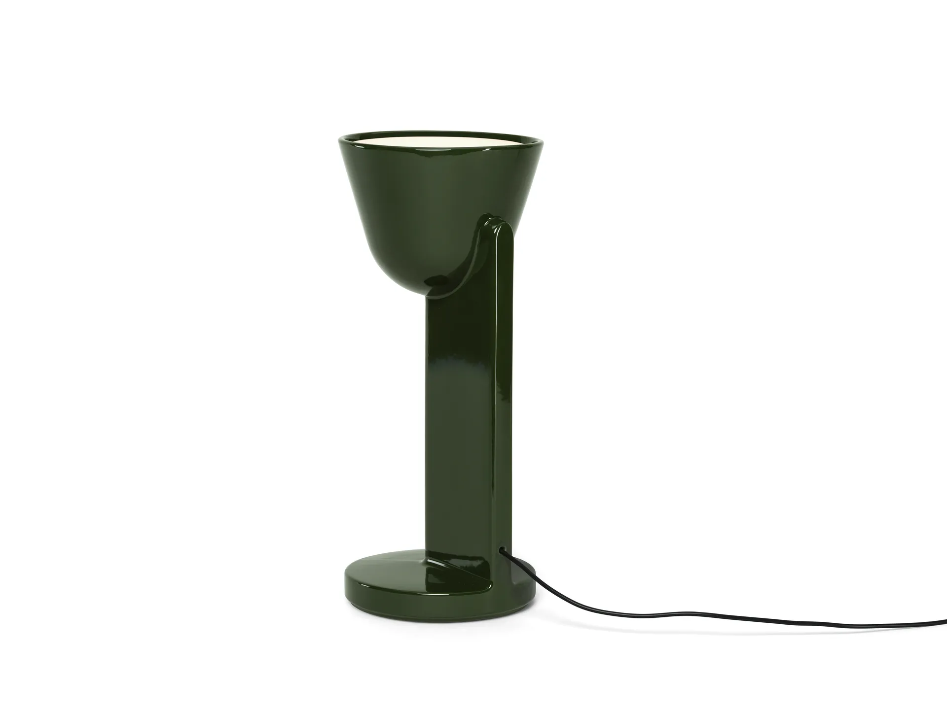 Lámpara de mesa Céramique Up, Moss green Flos
