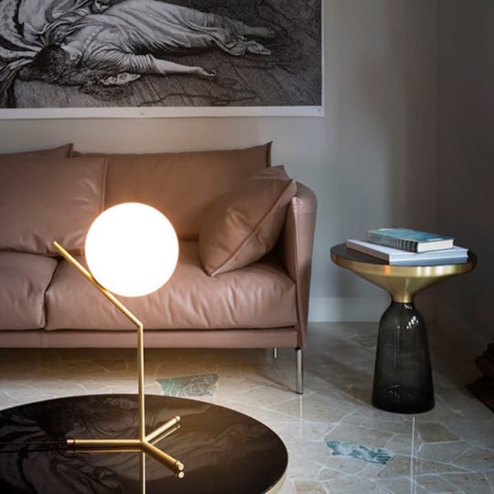 Lámpara de mesa IC lights T2, Negro, opal Flos