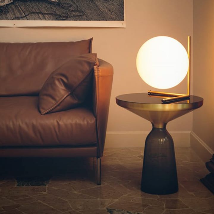 Lámpara de mesa IC lights T2, Negro, opal Flos