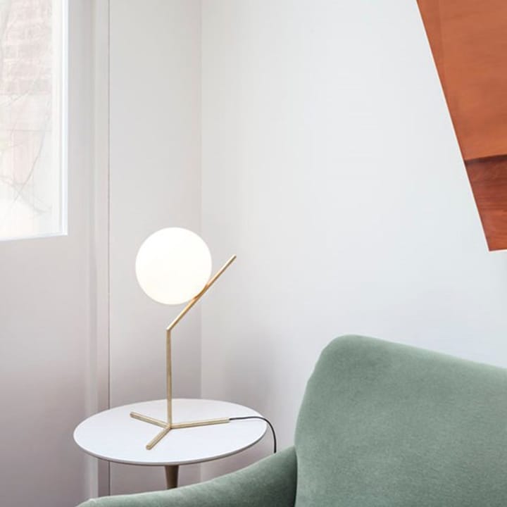 Lámpara de mesa IC lights T2, Negro, opal Flos