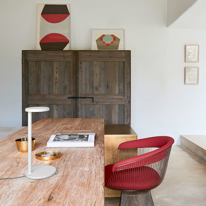 Lámpara de mesa Oblique, Blanco Flos