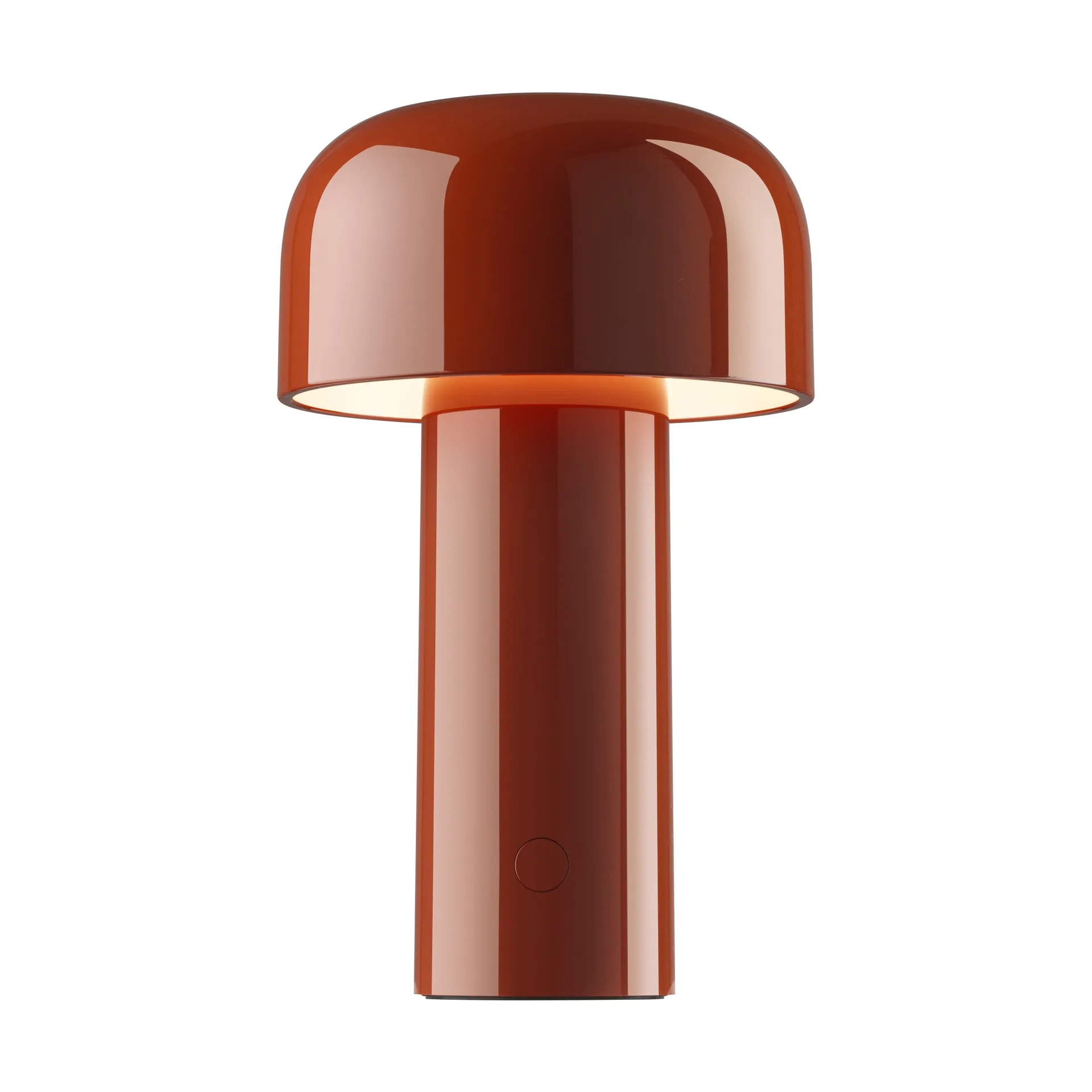 Lámpara de mesa portátil Bellhop, Brick red, IP54 (interior/exterior) Flos