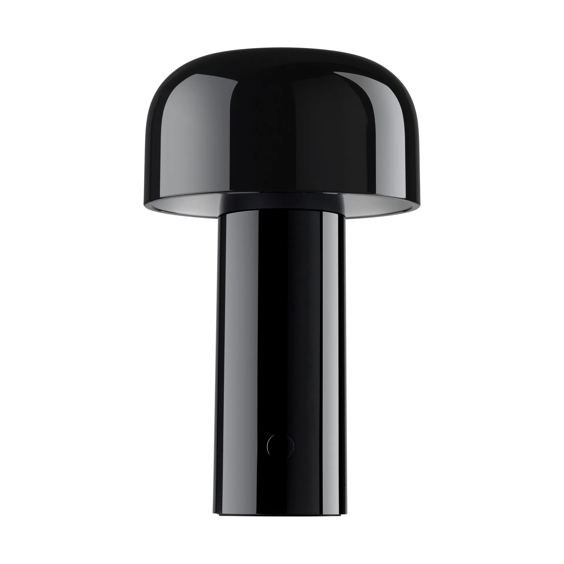 Lámpara de mesa portátil Bellhop, Glossy black, IP54 (interior/exterior) Flos
