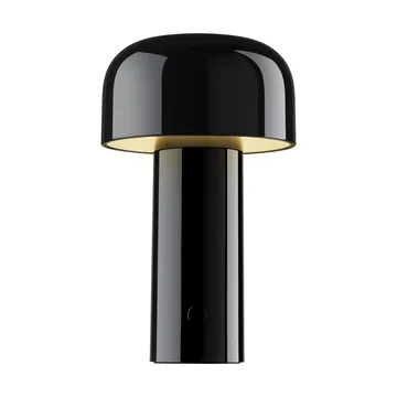 Lámpara de mesa portátil Bellhop - Glossy black, IP54 (interior/exterior) - Flos