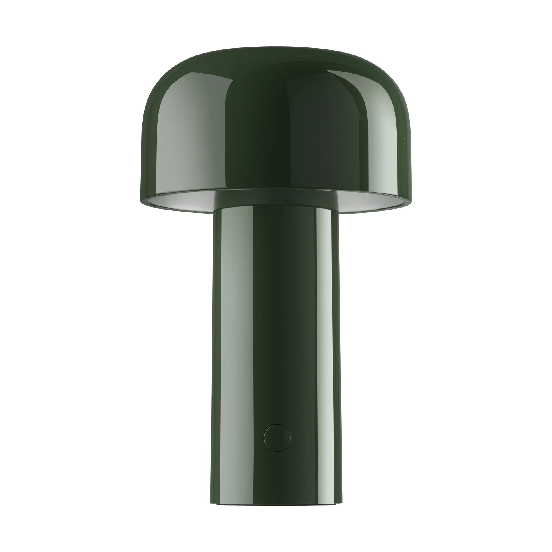 Lámpara de mesa portátil Bellhop, Glossy green, IP54 (interior/exterior) Flos