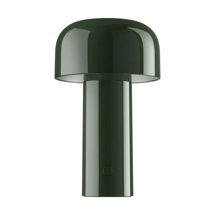 Lámpara de mesa portátil Bellhop - Glossy green, IP54 (interior/exterior) - Flos