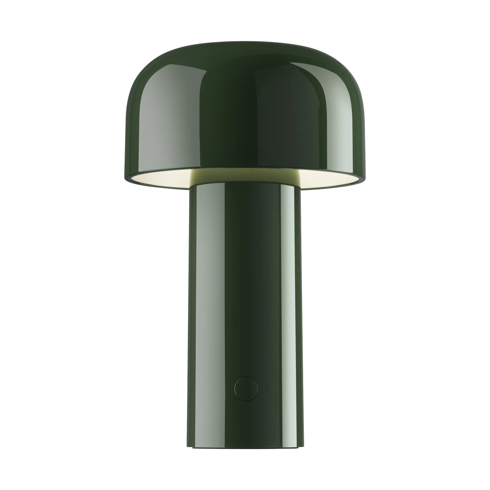 Lámpara de mesa portátil Bellhop, Glossy green, IP54 (interior/exterior) Flos