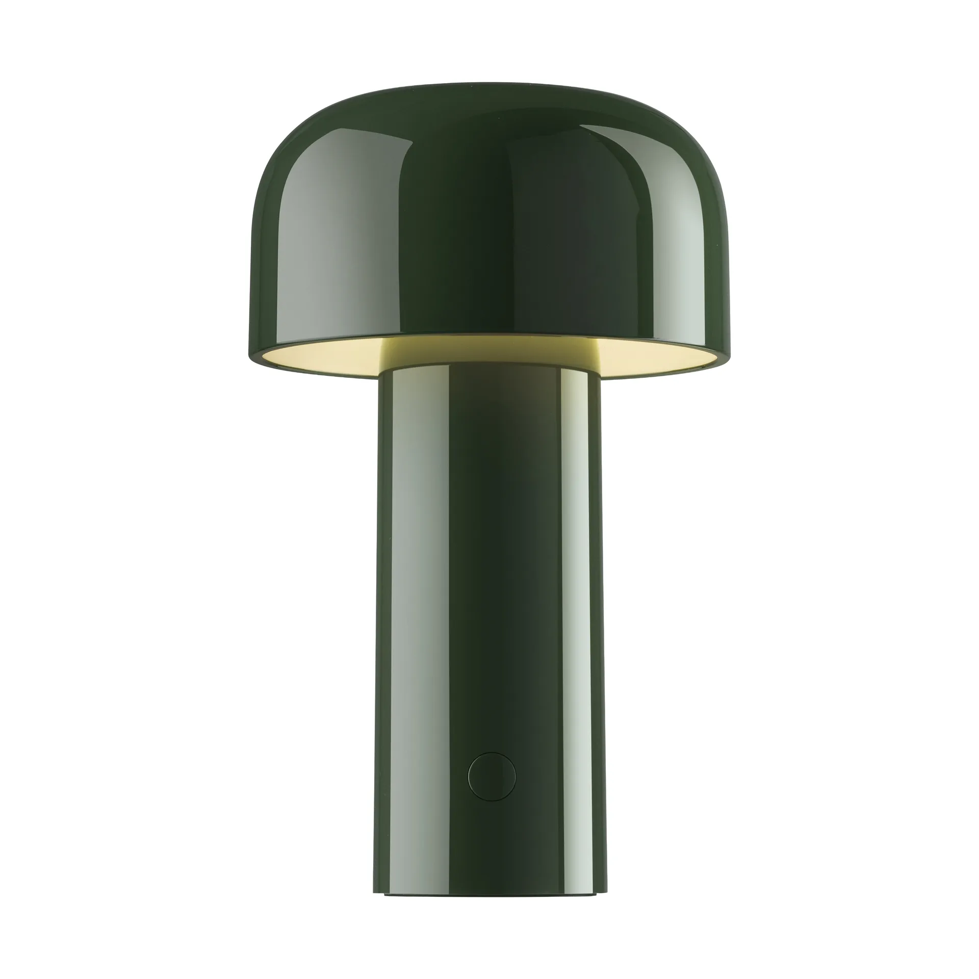 Lámpara de mesa portátil Bellhop, Glossy green, IP54 (interior/exterior) Flos