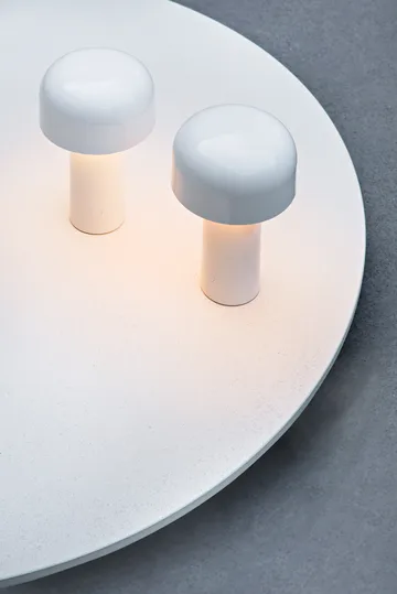 Lámpara de mesa portátil Bellhop - White - Flos