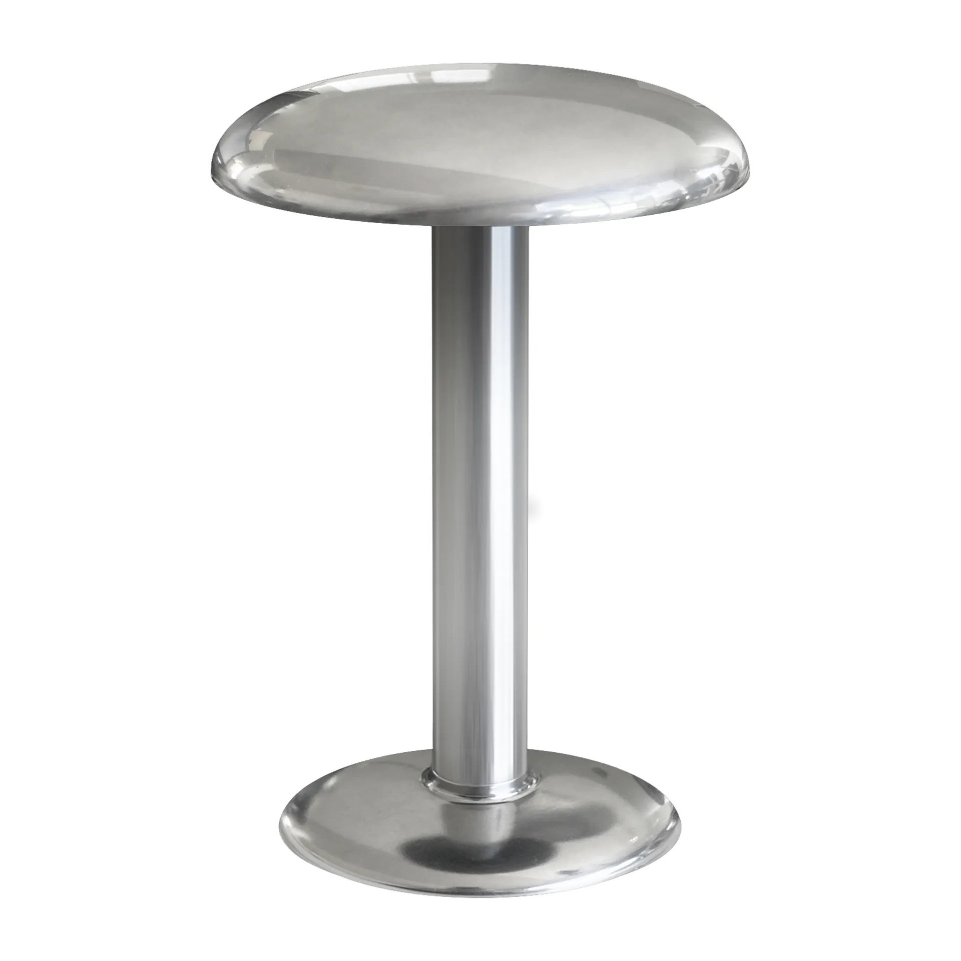 Lámpara de mesa portátil Gustave Residential, Polished silver Flos
