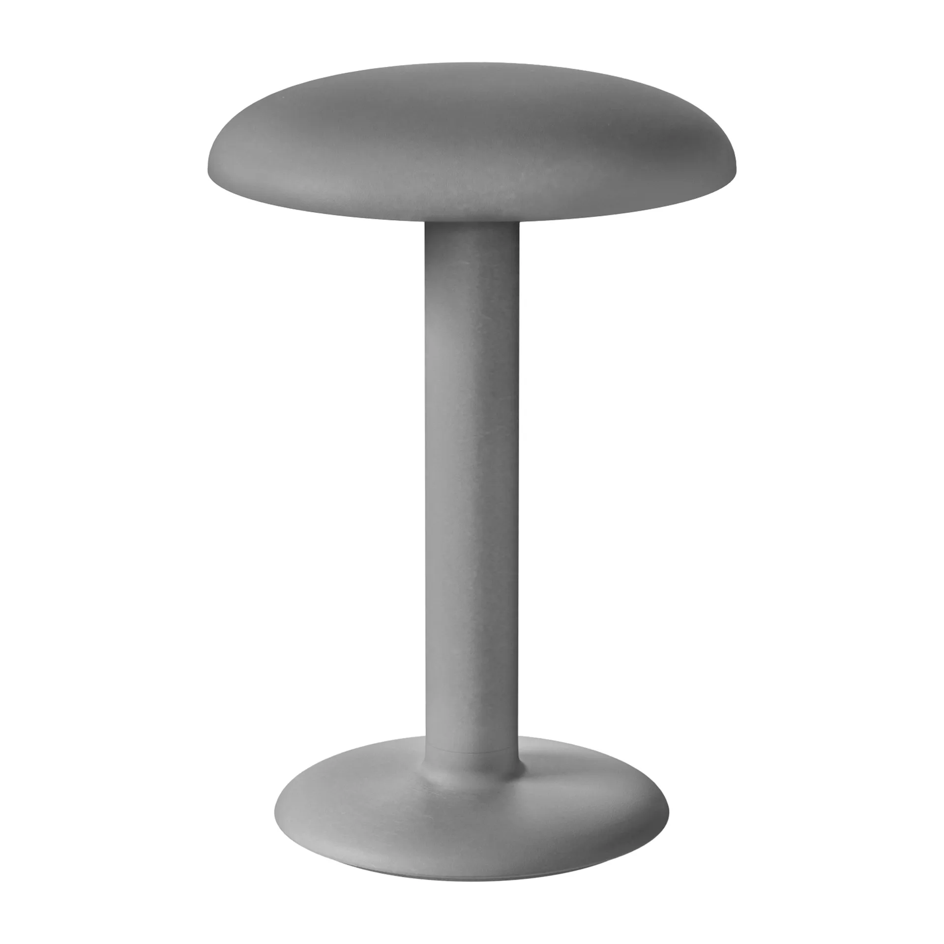 Lámpara de mesa portátil Gustave Residential, Raw aluminium Flos