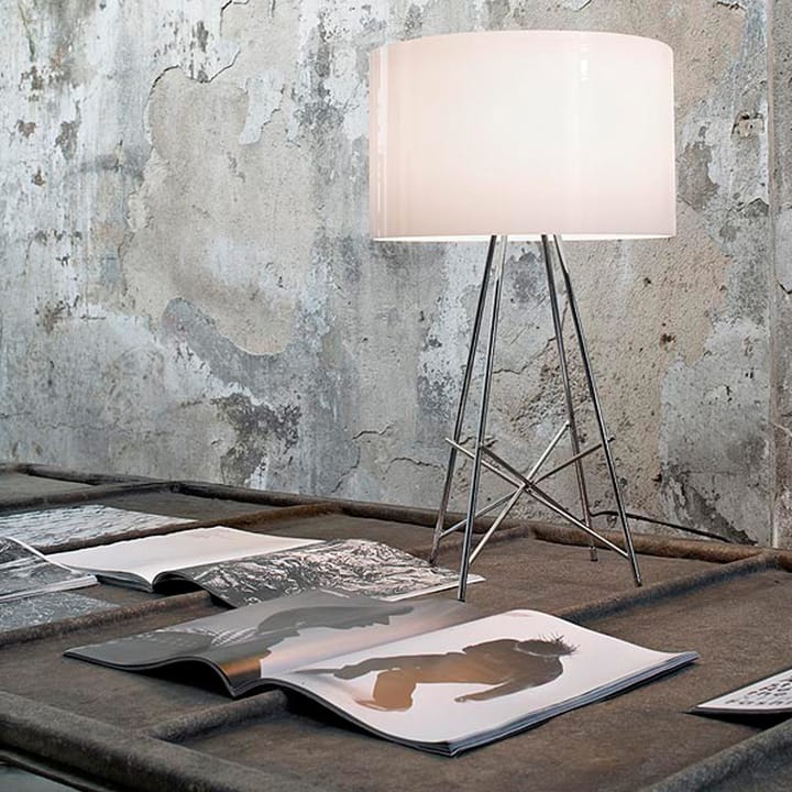 Lámpara de mesa Ray T, Cristal transparente Flos