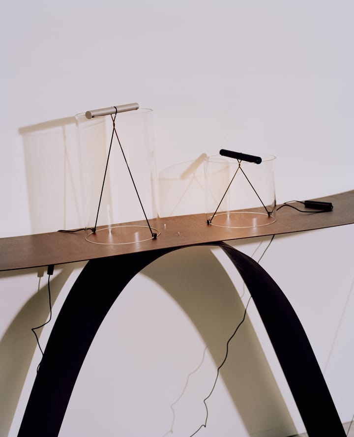 Lámpara de mesa To-Tie T1, Negro mate Flos