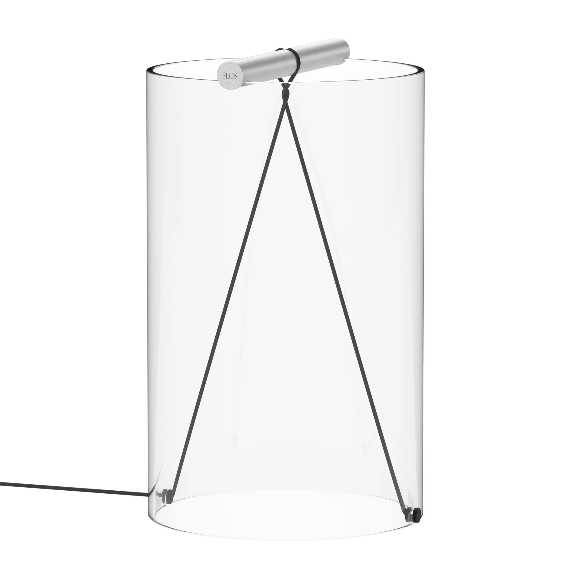 Lámpara de mesa To-Tie T2, Aluminio anodizado Flos