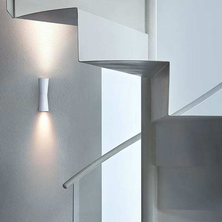 Lámpara de pared Clessidra 40°+40, Blanco Flos