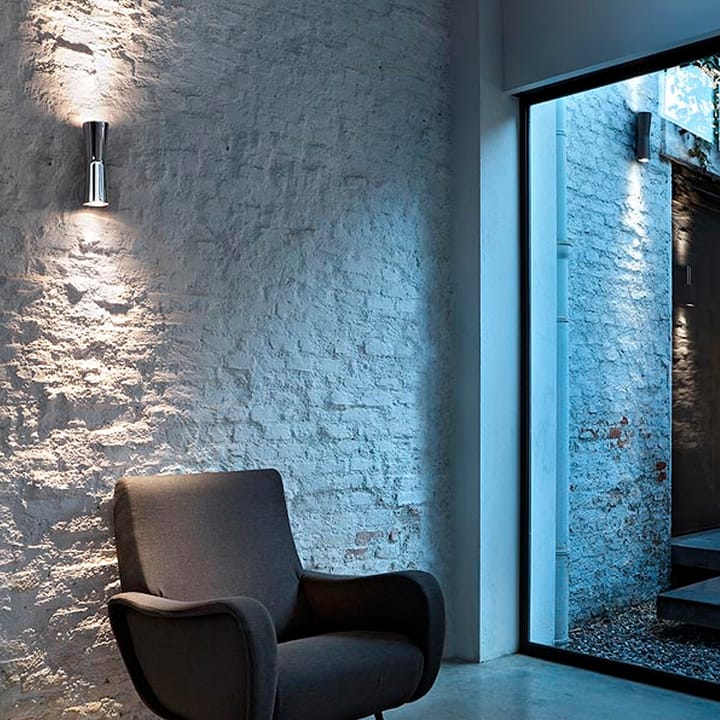 Lámpara de pared Clessidra 40°+40, Blanco Flos