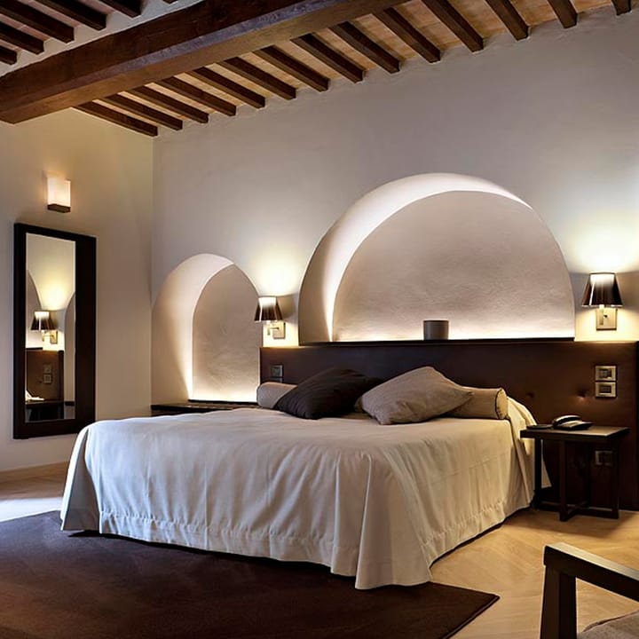 Lámpara de pared KTribe W, Aluminio, sombra textil Flos