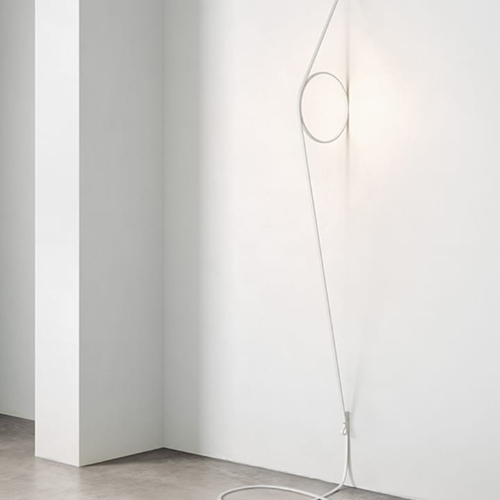 Lámpara de pared Wirering, Rosa/blanco Flos