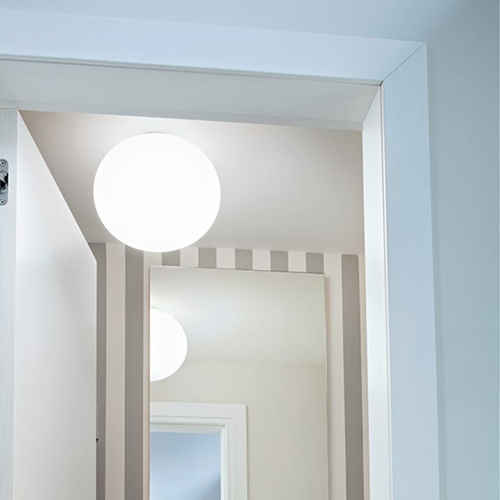 Lámpara de pared y techo Glo-Ball C1, Blanco Flos