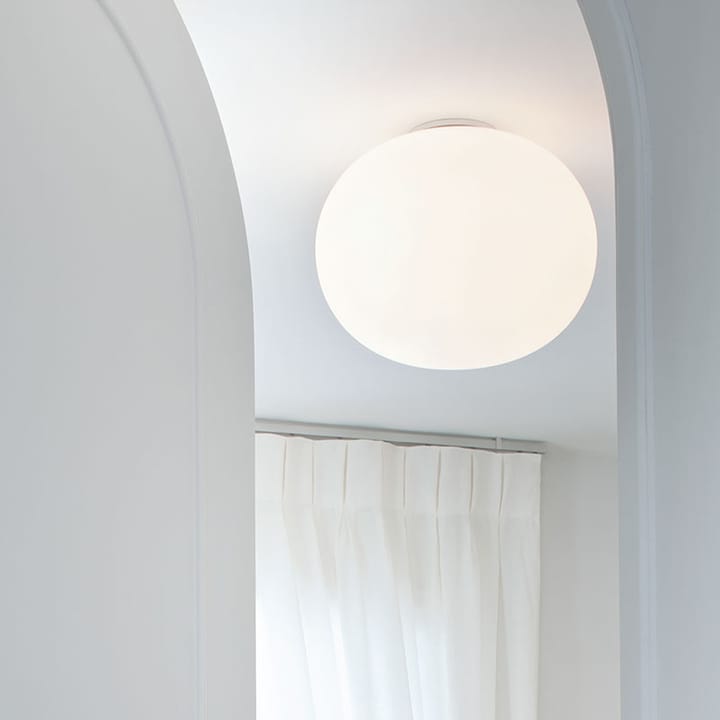 Lámpara de pared y techo Glo-Ball C1, Blanco Flos