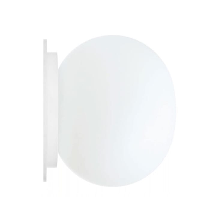 Lámpara de pared y techo Mini Glo-Ball CW de montaje en espejo - Blanco - Flos