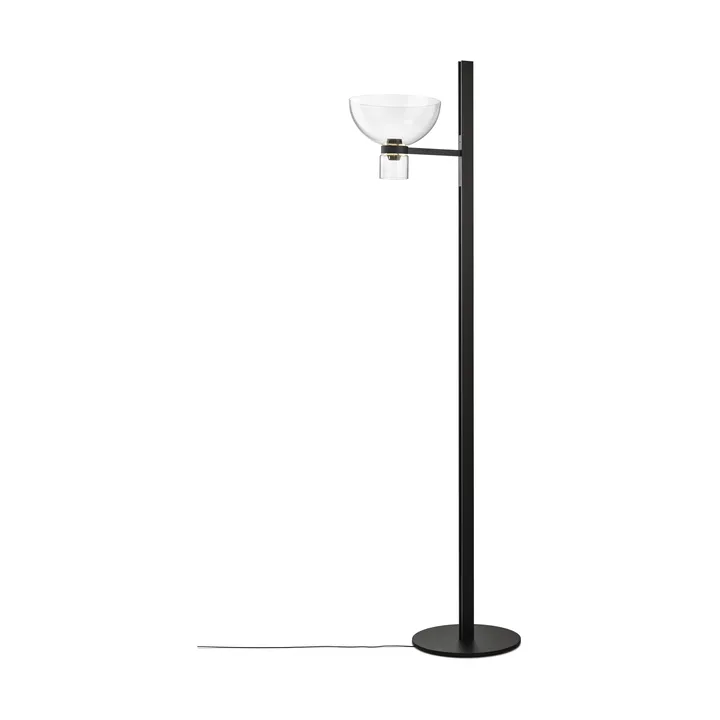Lámpara de pie Nocturne F1 bowl - Negro - Flos