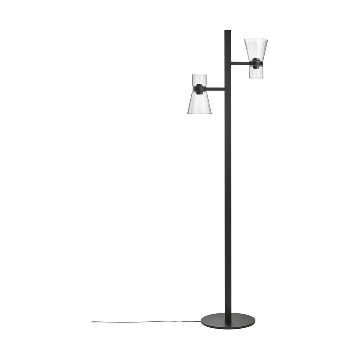 Lámpara de pie Nocturne F2 cone - Negro - Flos