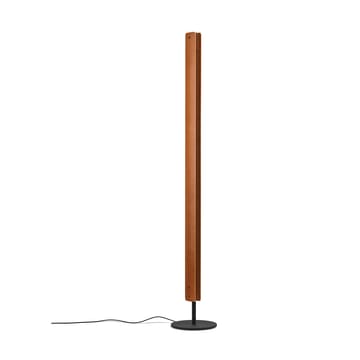 Lámpara de suelo Seki-han, 226 cm - Heat treatened ash-black metal - Flos