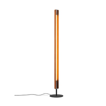Lámpara de suelo Seki-han, 226 cm - Heat treatened ash-black metal - Flos
