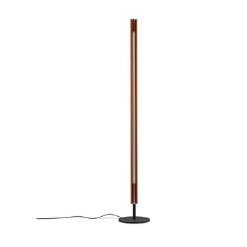 Lámpara de suelo Seki-han, 226 cm - Heat treatened ash-black metal - Flos