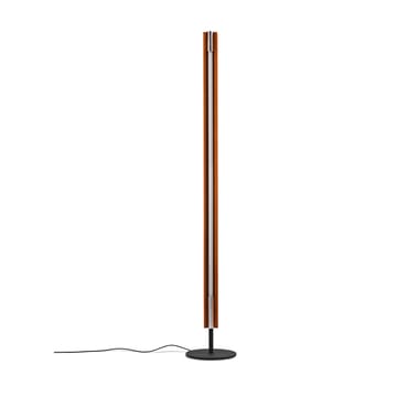 Lámpara de suelo Seki-han, 226 cm - Heat treatened ash-black metal - Flos