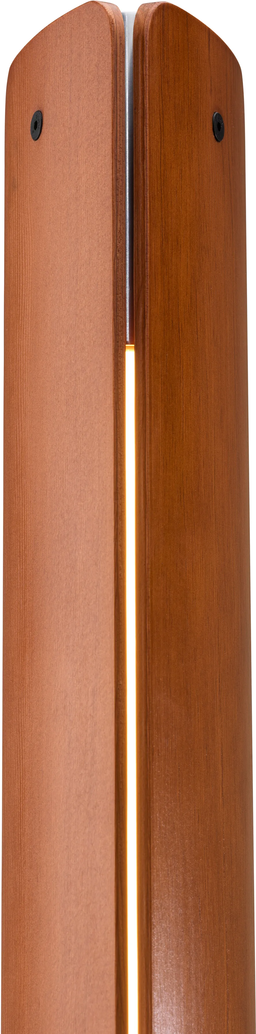 Lámpara de suelo Seki-han, 226 cm, Heat treatened ash-black metal Flos