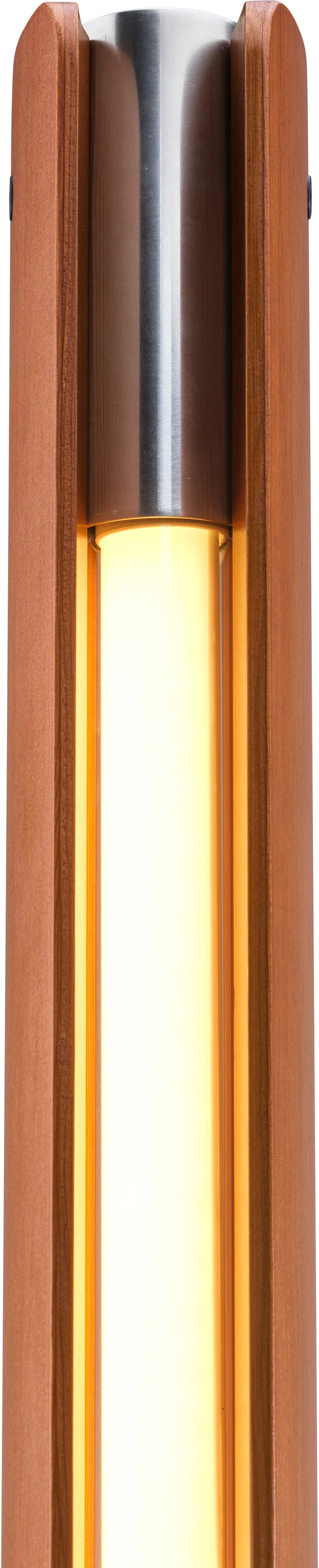 Lámpara de suelo Seki-han, 226 cm, Heat treatened ash-black metal Flos