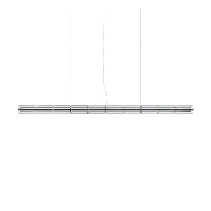 Lámpara de techo Luce Cilindrica S2, 207,2 cm - Vidrio - Flos