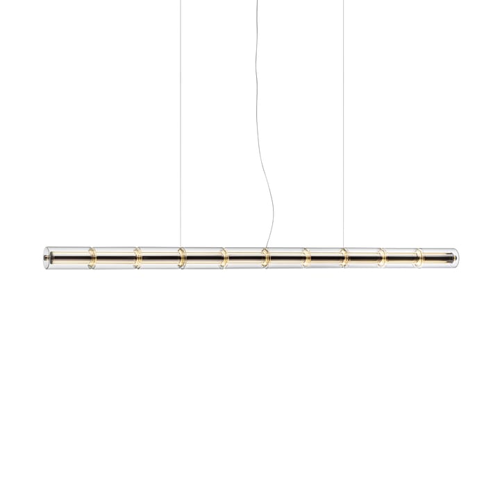 Lámpara de techo Luce Cilindrica S2, 207,2 cm, Vidrio Flos