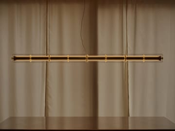 Lámpara de techo Luce Cilindrica S2, 207,2 cm - Vidrio - Flos